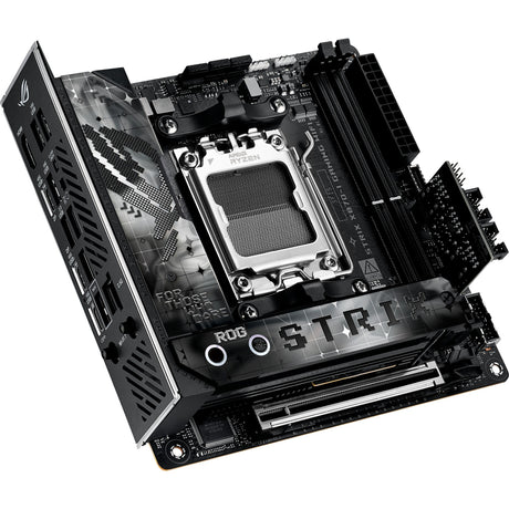 Asus rog strix x870-i gaming wifi socket am5 moederbord (raid, 2,5gb-lan, wi-fi 7, bt, sound, mini-itx)