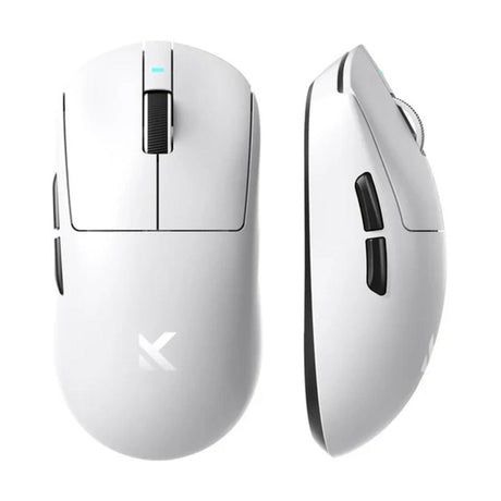 Mchose a7 ultra draadloze gaming muis (wit, tot 26.000 dpi, 2.4 ghz usb-c bluetooth)