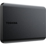 Toshiba canvio basics 2022 2 tb externe harde schijf (zwart, micro-usb-b 3.2 gen 1 (5 gbit s))