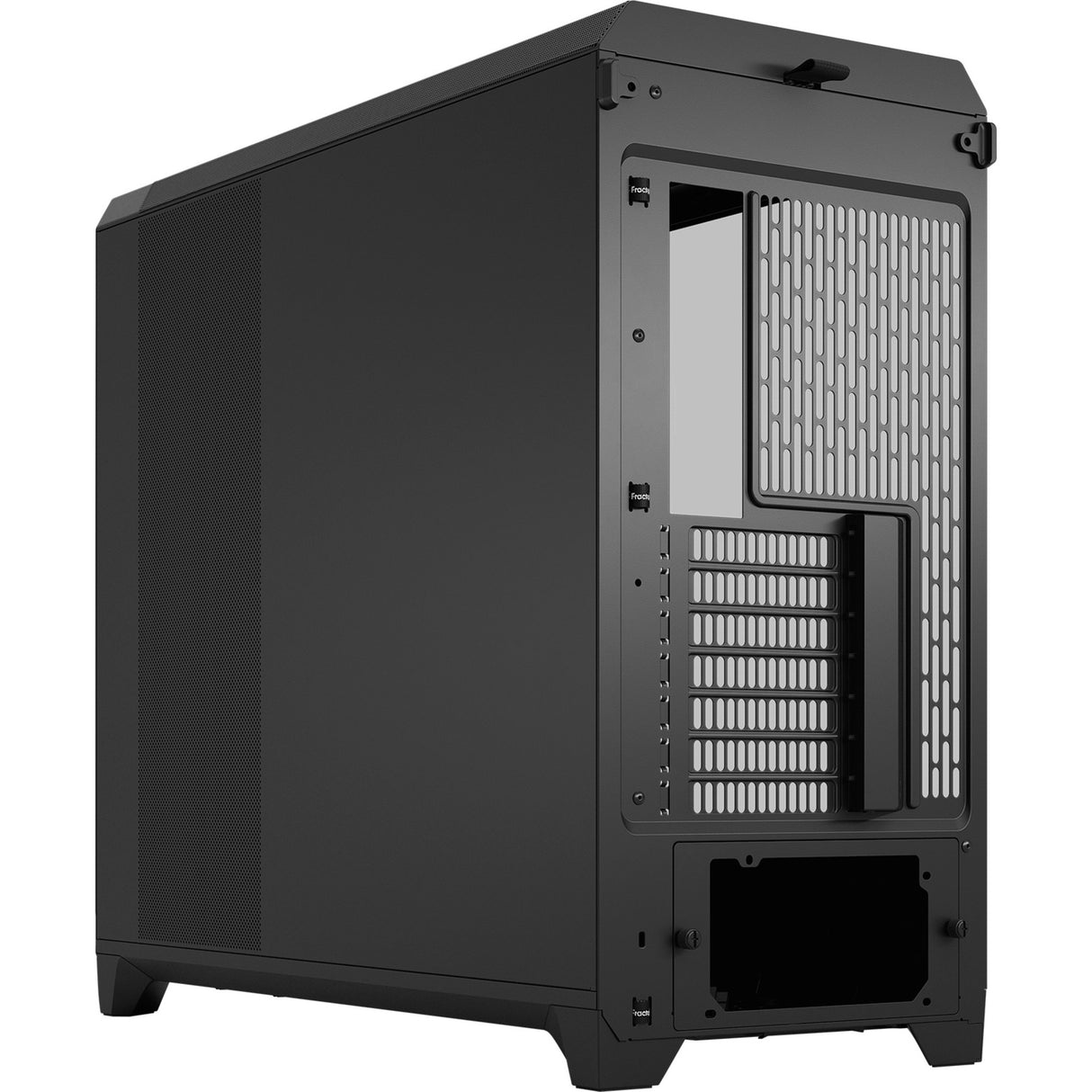Fractal design meshify 3 xl rgb big tower behuizing (zwart | 2x usb-a | 1x usb-c | rgb | tempered glass)