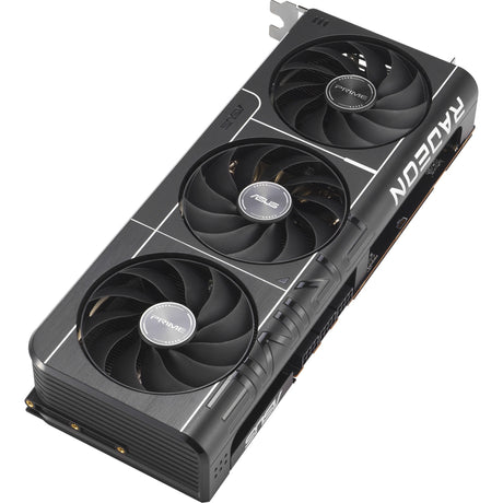 Asus prime radeon rx 9070 xt oc grafische kaart (grijs, 3x displayport, 1x hdmi, rdna4)