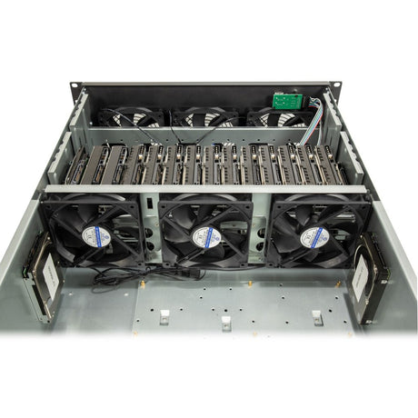 Inter-tech 4f28 mining-rack, server behuizing (zwart | 2x usb-a)