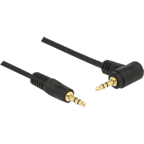 Delock 3,5 mm male > 3.5 mm male kabel (zwart, 5 meter)