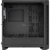Sharkoon elite shark ca200g big tower behuizing (zwart | 4x usb-a | rgb | tempered glass)