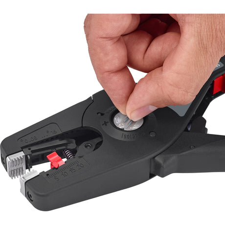 Knipex precistrip16 serie - automatische isolatiestriptang - 195mm - ergonomische handgreep - duits vakmanschap
