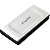 Kingston xs2000 portable 2 tb externe ssd (zilver zwart, sxs2000 2000g, usb-c 3.2 (20 gbit s))