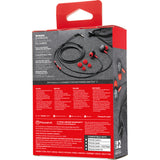 Powera bedrade oordopjes voor nintendo switch 2 in-ear (zwart rood, nintendo switch 2, nintendo switch, nintendo switch - oled model, nintendo switch lite)