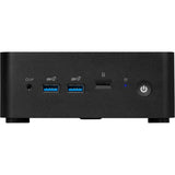 Msi cubi nuc 1mg-237beu barebone (zwart | core 7 150u | intel graphics)