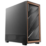 Antec flux se midi tower behuizing (zwart | 2x usb-a | 1x usb-c)