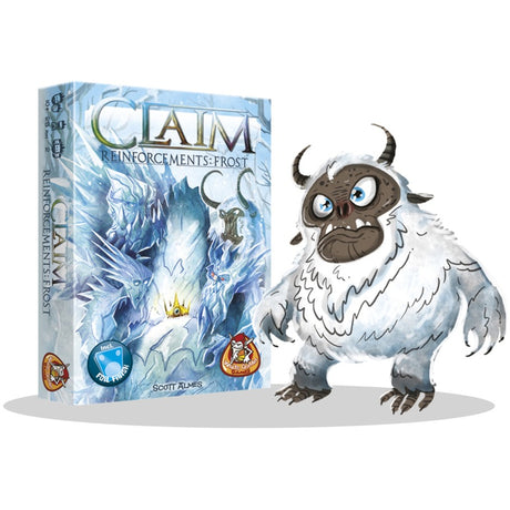 White goblin games claim reinforcements: frost kaartspel (nederlands, uitbreiding, 2 spelers, 25 minuten, vanaf 10 jaar)