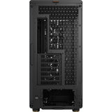 Fractal design north xl midi tower behuizing (zwart houtkleur | 2x usb-a | 1x usb-c | tempered glass)