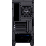 Inter-tech h-606 mini tower behuizing (zwart | 2x usb-a)