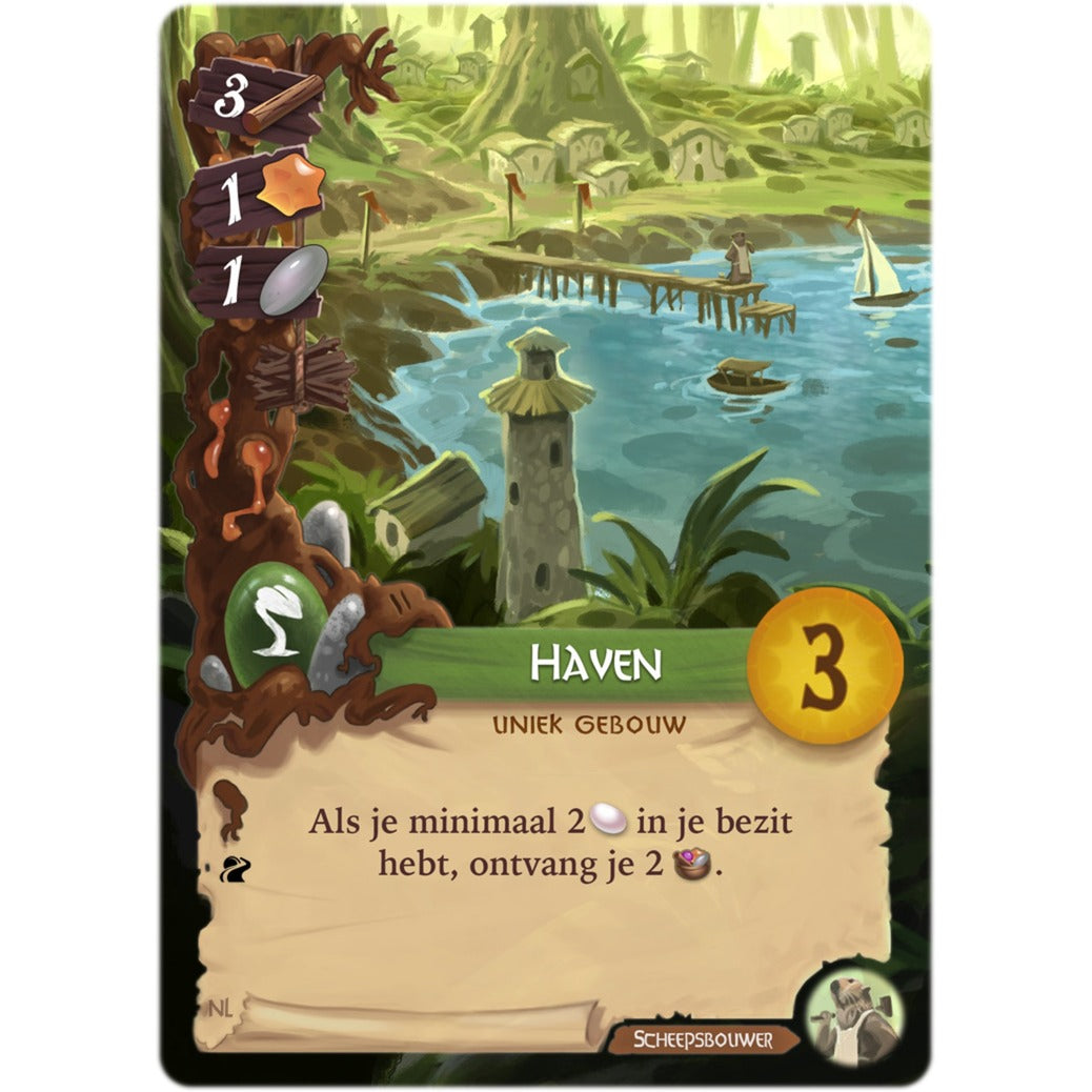 White goblin games everdell: pearlbrook bordspel (nederlands, uitbreiding, 1 - 4 spelers, 60 minuten, vanaf 10 jaar)