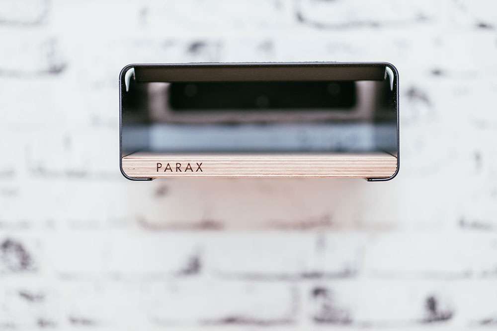 Parax s-rack bike wall mount - black black