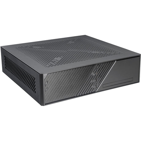 Silverstone milo 12 mini tower behuizing (zwart | 2x usb-a | 1x usb-c)