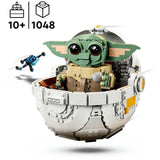 Lego star wars: the mandalorian™ grogu™ met zweefkinderwagen 75403