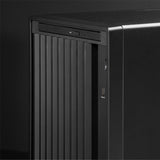 Chieftec uni bs-20b-op mini tower behuizing (zwart | 3x usb-a | 1x usb-c)