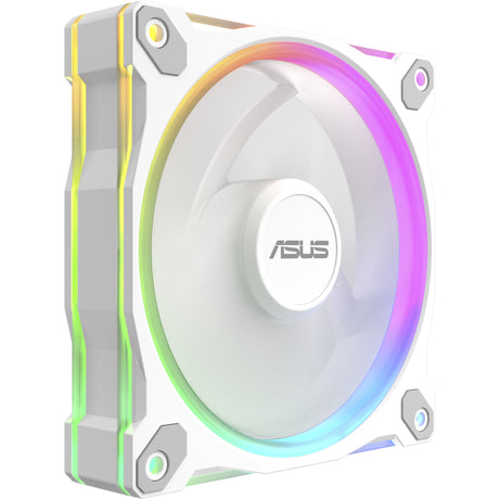 Asus prime mr120 argb reverse fan - triple pack case fans (wit, 3 stuks, 120 x 120 x 28 mm, 3 stuks)
