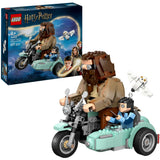 Lego harry potter 76443 hagrid en harry's rit op de motor