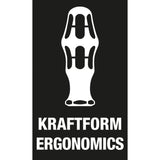 Wera kraftform kompakt 60 esd bitset (17-delig)