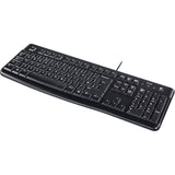 Logitech keyboard k120 for business (us-international lay-out (qwerty), rubberdome)