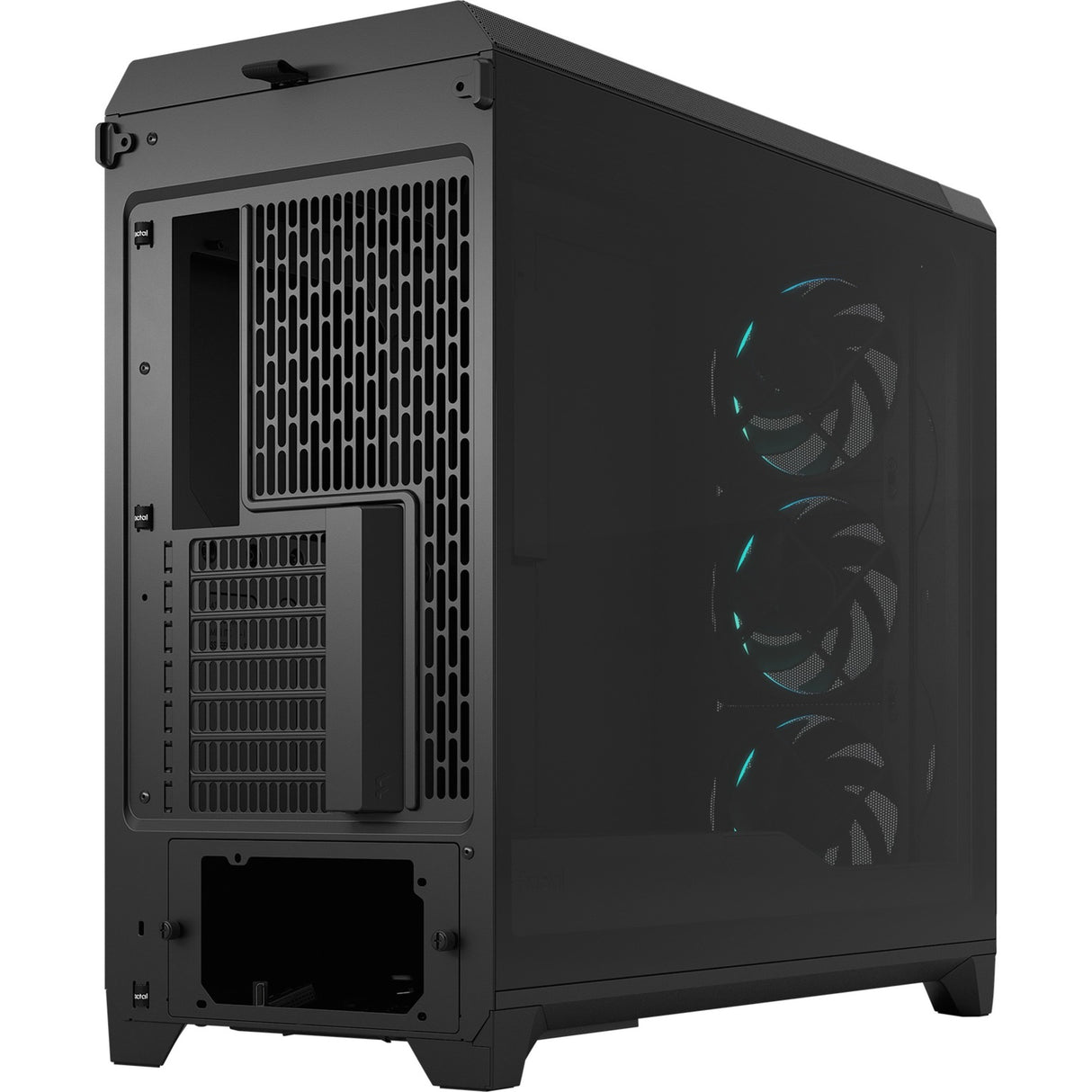 Fractal design meshify 3 xl rgb big tower behuizing (zwart | 2x usb-a | 1x usb-c | rgb | tempered glass)
