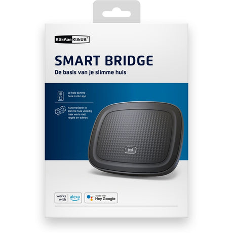 Klikaanklikuit smart bridge - centrale bediening met android ios app - compatibel met google assistant, amazon alexa, apple homekit - wifi