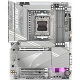 Gigabyte x870 aorus elite wifi7 ice socket am5 moederbord (zilver, raid, 2,5gb-lan, wi-fi 7, bt, sound, atx)