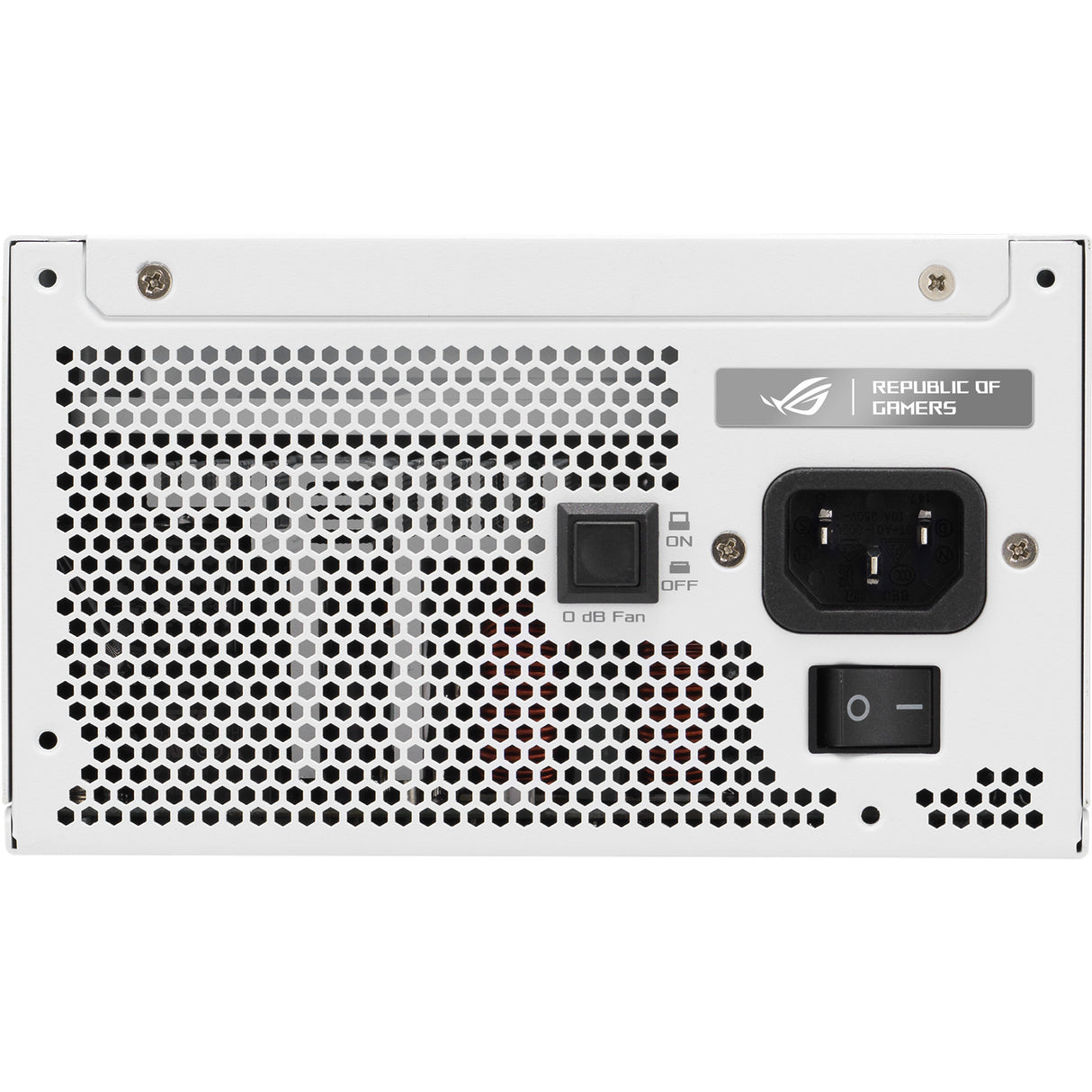 Asus rog strix platinum white edition modulaire 1000 watt voeding (wit, 1x 12v-2x6, 4x pcie)