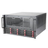 Silverstone rm61-312, rack, serverbehuizing (zwart | 6u)