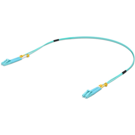 Ubiquiti uisp 10 gbps om3 duplex lc kabel (turquoise, 0,5 meter)