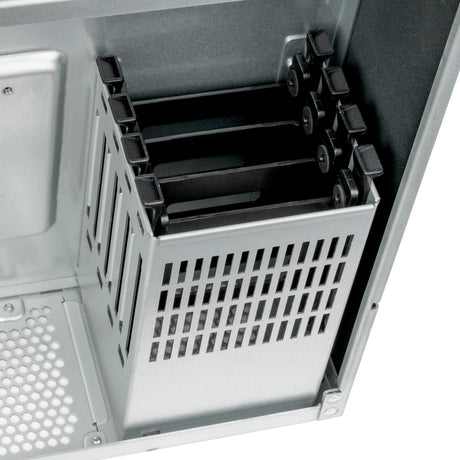 Silverstone rm600 rack behuizing (zwart)