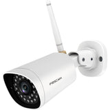 Foscam g4p super hd wifi buitencamera (wit, 4 mp, 2k, wlan)