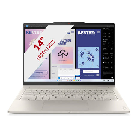 Lenovo yoga 7 2-in-1 14ill10 (83jq00fvmh) 14 copilot+ laptop (hoogglans wit | core ultra 5 226v | intel arc graphics 130v | 16 gb | 512 gb ssd | touch)