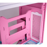 Thermaltake tr100 bubble pink mini tower behuizing (pink | 2x usb-a | 1x usb-c)