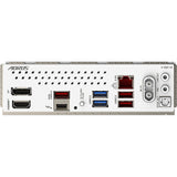 Gigabyte b860i aorus pro ice socket 1851 moederbord (zilver, raid, 2.5gb-lan, wi-fi 7, bt, sound, mini-itx)