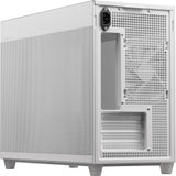 Asus prime ap201 mini tower behuizing (wit | 2x usb-a | 1x usb-c)