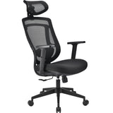 Sharkoon officepal c10 stoel (zwart)