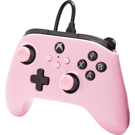 Powera bedrade controller voor xbox series x|s (roze, xbox series x|s, xbox one, pc)