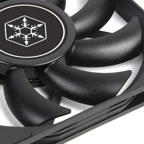 Silverstone air slimmer 120 case fan (zwart, 120 x 15 x 120 mm, pwm)