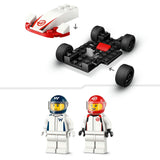 Lego city f1 williams racing en haas f1 racewagens - 60464