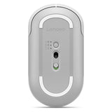 Lenovo 700 multi-device wireless silent mouse (wit, 1600 - 4000 dpi, bluetooth 5.3 2.4 ghz)