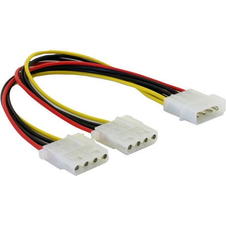 Delock 4-pin 5,25 (male) naar 2x 4-pin 5,25 (female) y-kabel