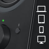 Logitech z207 pc-luidspreker (zwart)