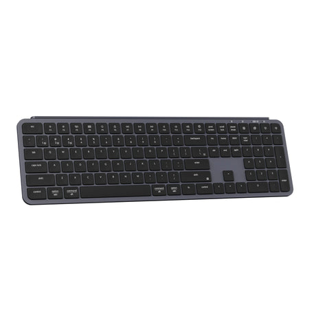Keychron b6 pro-k1 toetsenbord (zwart, us lay-out (qwerty), scissor switches, 100%, abs, 2.4 ghz | bluetooth 5.2 | usb-c)
