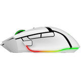 Razer basilisk v3 pro gaming muis (wit, usb bluetooth hyperspeed wireless, 30.000 dpi, chroma rgb)