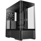 Antec c6 curve air midi tower behuizing (zwart | 2x usb-a | 1x usb-c | tempered glass)