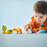 Lego duplo town 10442 families van wilde dieren: pinguïns en leeuwen