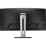 Viewsonic uwqhd curved docking monitor vg3456c 34 ultrawide (zwart (mat), 2x hdmi, 1x displayport, usb-a, usb-b, usb-c, lan, audio)