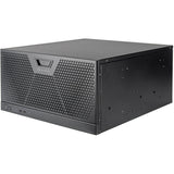 Silverstone rm51 rack behuizing (zwart | 5u | 2x usb-a | 1x usb-c)